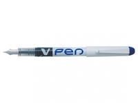 Pilot V-Pen Blauwe Uitwisbare Vulpen - 0,50 mm Schrijfbreedte