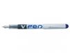 Pilot V-Pen Blauwe Uitwisbare Vulpen - 0,50 mm Schrijfbreedte
