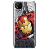 ERT GROUP mobiel telefoonhoesje voor Xiaomi REDMI 9C origineel en officieel erkend Marvel patroon Iron Man 008