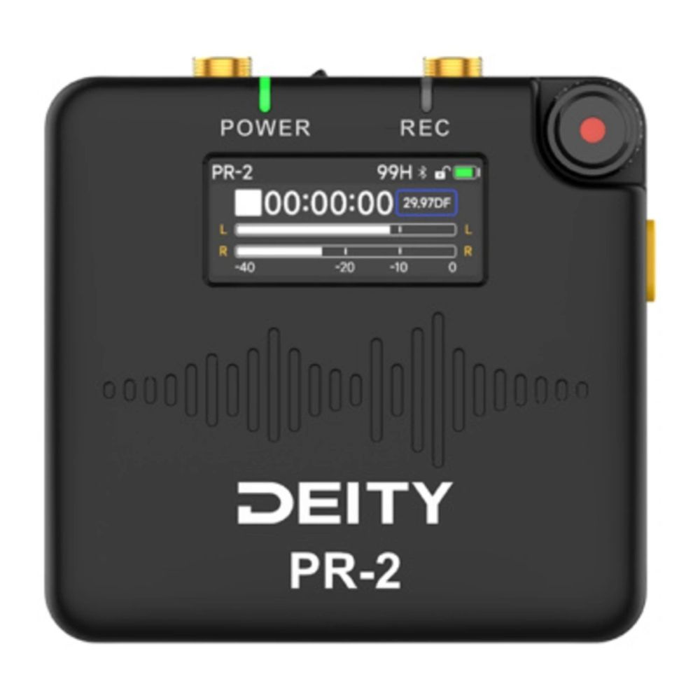 Deity PR-2 Stereo Pocket Recorder with Lavalier Mic