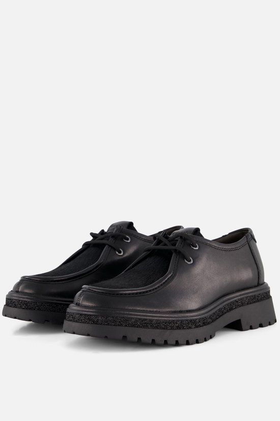 Tamaris Veterschoenen Zwart Leer Maat 40