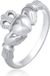 Elli - Ring - Dames Claddagh Hart Kroon in 925 Sterling Zilver