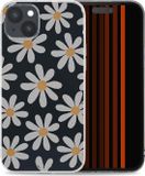 iMoshion Hoesje iPhone 15 Plus - Siliconen Back Cover - Daisy Flower