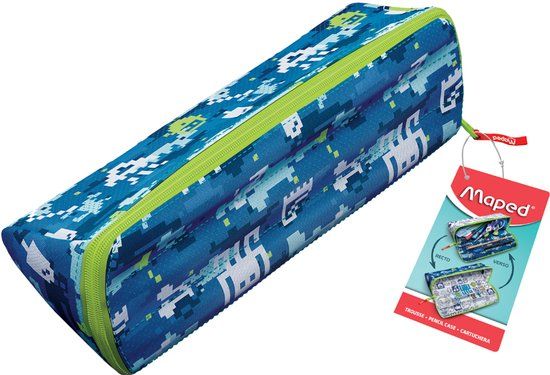 Maped Office Maped rolpapier XXL 'PIXEL', blauw patroon.