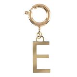 Draeger Paris Initialen Charms, 2x1,5cm, Roestvrij staal, Geen edelsteen