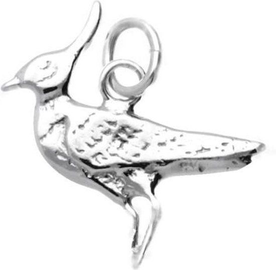 Zilveren Kievit middel kettinghanger - Zilver - Unisex