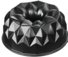 Kaiser Bakvorm - 23 0064 6794 - Zwart - 25 cm