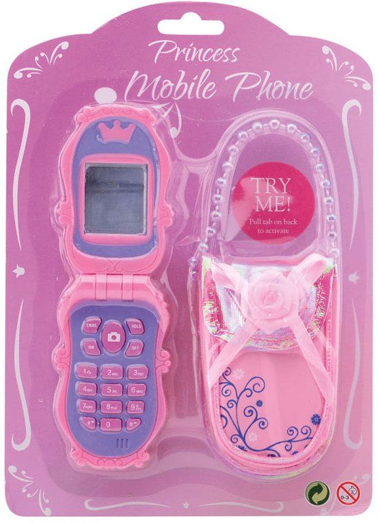 Johntoy Mobiele Telefoon Met Tasje - Roze