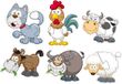Lobbes Speelgoed BV Lobbes Matching Puzzel Boerderij, 6st.