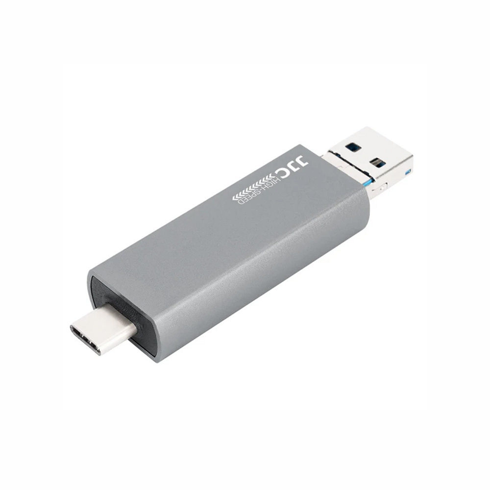 JJC JJC CR-UTC3II Memory Card Reader Grijs