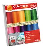 Gutermann 734008-1 schroefdraadset Naai-All 100 m x 10 rollen