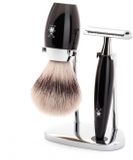 MÜHLE - Scheerset Kosmo 3-delig - Zwart