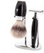 MÜHLE - Scheerset Kosmo 3-delig - Zwart