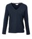 Tommy Hilfiger Heritage Pull col en V Minuit