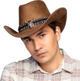 Boland - Hoed cowboy Django bruin - 59 cm