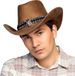 Boland - Hoed cowboy Django bruin - 59 cm