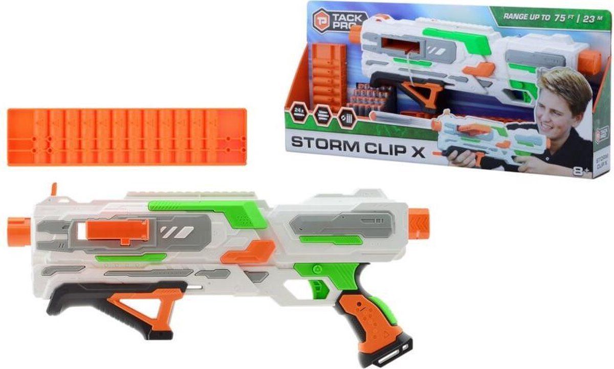 TackPro Tack ProÂ® Storm Clip X met 2 clips en 24 darts, 50cm