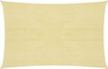 vidaXL Zonnezeil 4x5m HDPE Beige