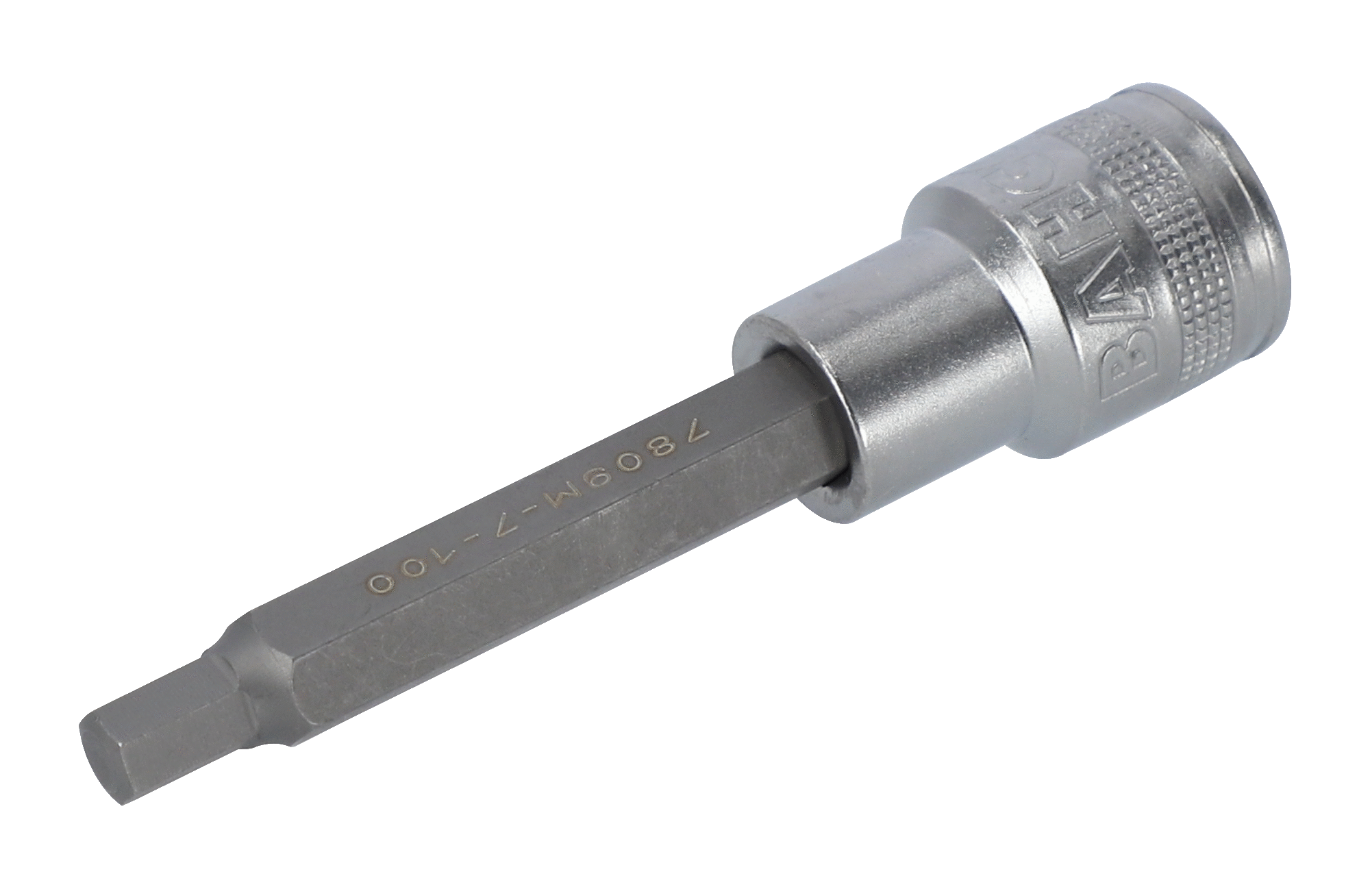 Bahco Schroevendraaierdopsleutel 1/2" | vierkantaansluiting | lang | zeskant 14 mm | 120 mm - 7809M-14-120