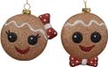 Kaemingk Lebkuchen Kunststoff L8B3H9.1 cm Braun A2