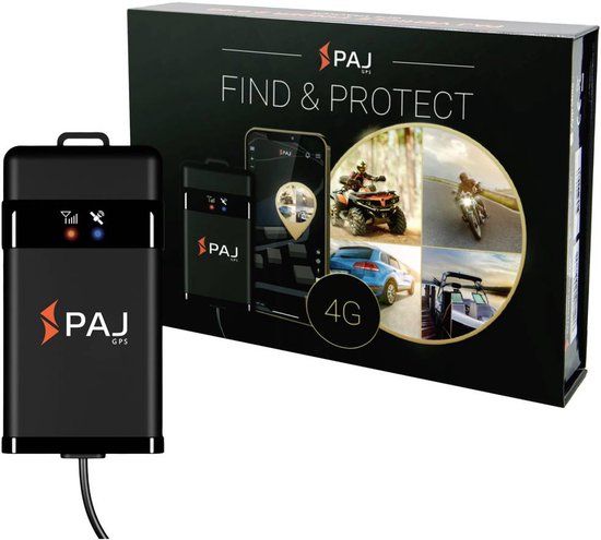 PAJ GPS VEHICLE FINDER 4G 2.0 GPS-tracking-systeem Voertuigtracker Zwart