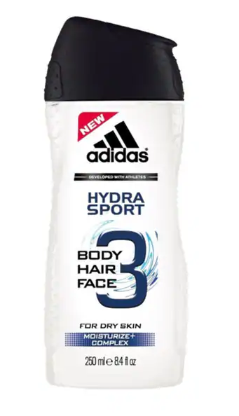 Adidas - Douche & Shampoo - Hydra Sport - 250 ml