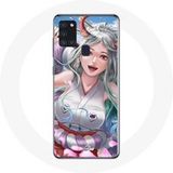 Maniacase Etui voor Samsung Galaxy A21S Yamato One Piece Anime