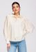 OMBRE - Loose Fit - Lange Mouw - Geen Sluiting Beige L