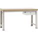 Manuflex WP5402.7035 établi (l x H x P) 1500 x 800 x 700 mm gris-blanc (RAL 7035)