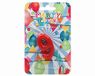 Atosa 50666 kaars 9 x 14 x 2 cm nr. 9, rood