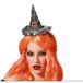 BigBuy Carnival Heksenhoed Halloween hoofdband zilver