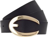 Vanzetti Leren Riem 30mm Leather Belt W85 Black Zwart