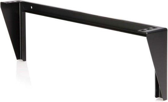 StarTech.com 1U 19 inch Serverrack Staal Beugel Verticale Wandmontage - Zwart