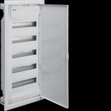 Hager Kleine verdeler volta, inbouw, 5x12 PLE, IP30, beschermingsklasse II, plaatstalen deur - VU60NC