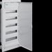 Hager Kleine verdeler volta, inbouw, 5x12 PLE, IP30, beschermingsklasse II, plaatstalen deur - VU60NC