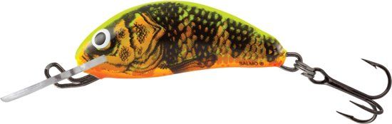 Salmo Hornet Floating Plug Gold Fluo Perch 3.5cm
