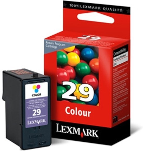 Lexmark 29 - Inktcartridge Magenta / Cyaan / Geel return program