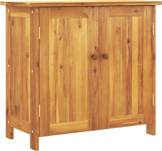 vidaXL Tuinkast 75x33x107 cm massief acaciahout