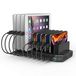 Alxum 60W 10-poorts multi USB-oplader