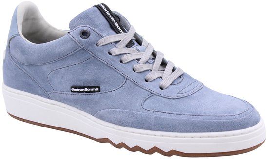 Floris van Bommel Blauwe Suède Sneakers Heren Maat 44