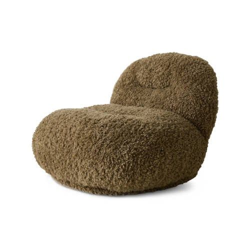 HKLIVING fauteuil Meloa Poodle - Khaki