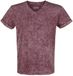Black Premium by EMP Rood t-shirt met wassing - Heren - M