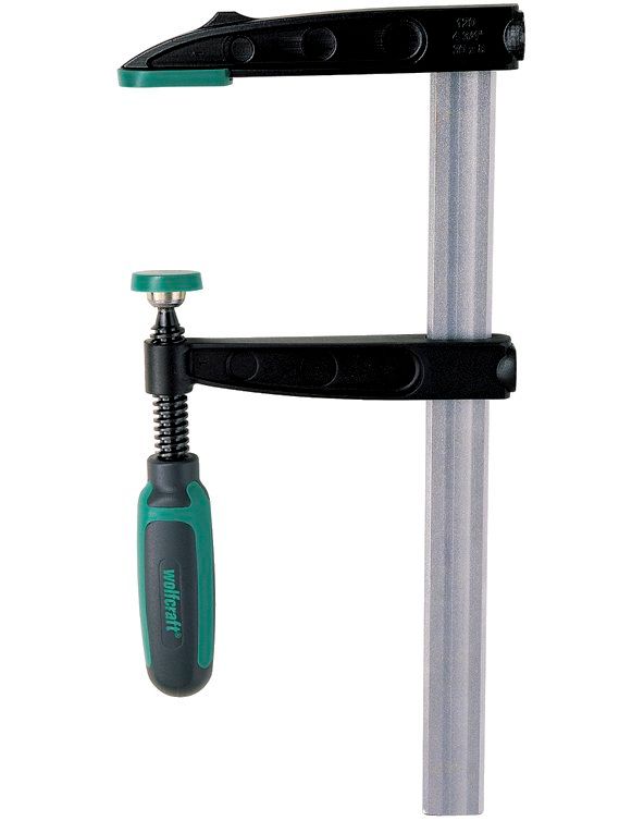 Wolfcraft SZ 120-1000 - Klemmen - zwart, grijs
