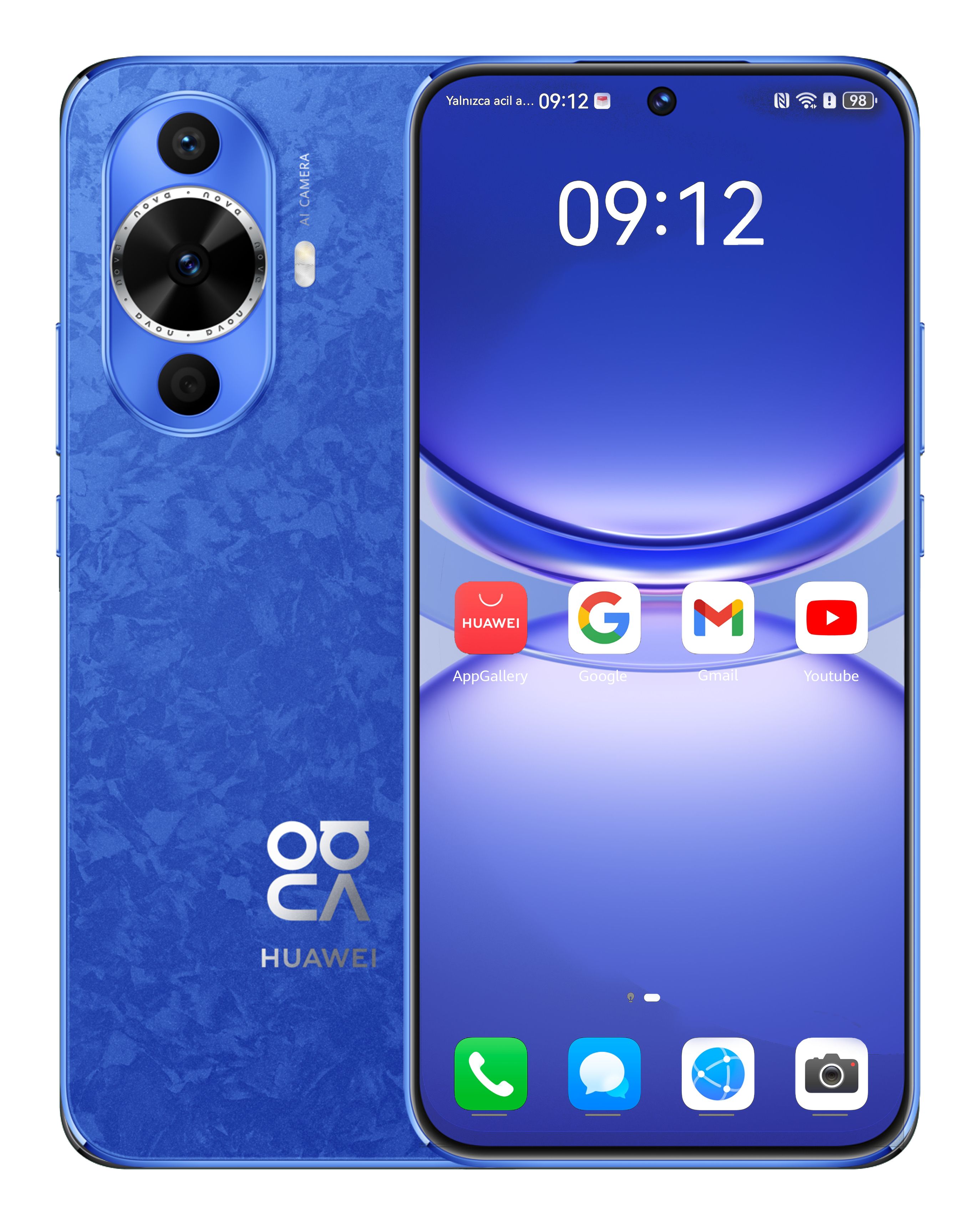 Huawei Nova 12s - 6.7" - 256GB - Blauw