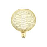 Xanlite RFDHE150BCAL Decoratieve Lamp Kooi Bal E27 Hologram Warm Wit 1800K 4W Goud Laag Verbruik