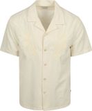 Levi's Short Sleeve Overhemd Sunset Camp Ecru