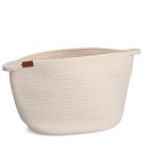 Zeller 14437 opbergmand, katoen/polyester, naturel, ca. 38 x 27 x 31 cm