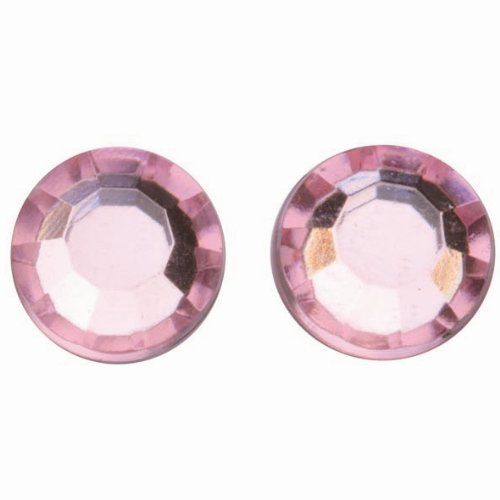 Glorex P en D diamanten rond 6 mm zelfklevend, plastic, roze, 14,5 x 8,6 x 0,2 cm