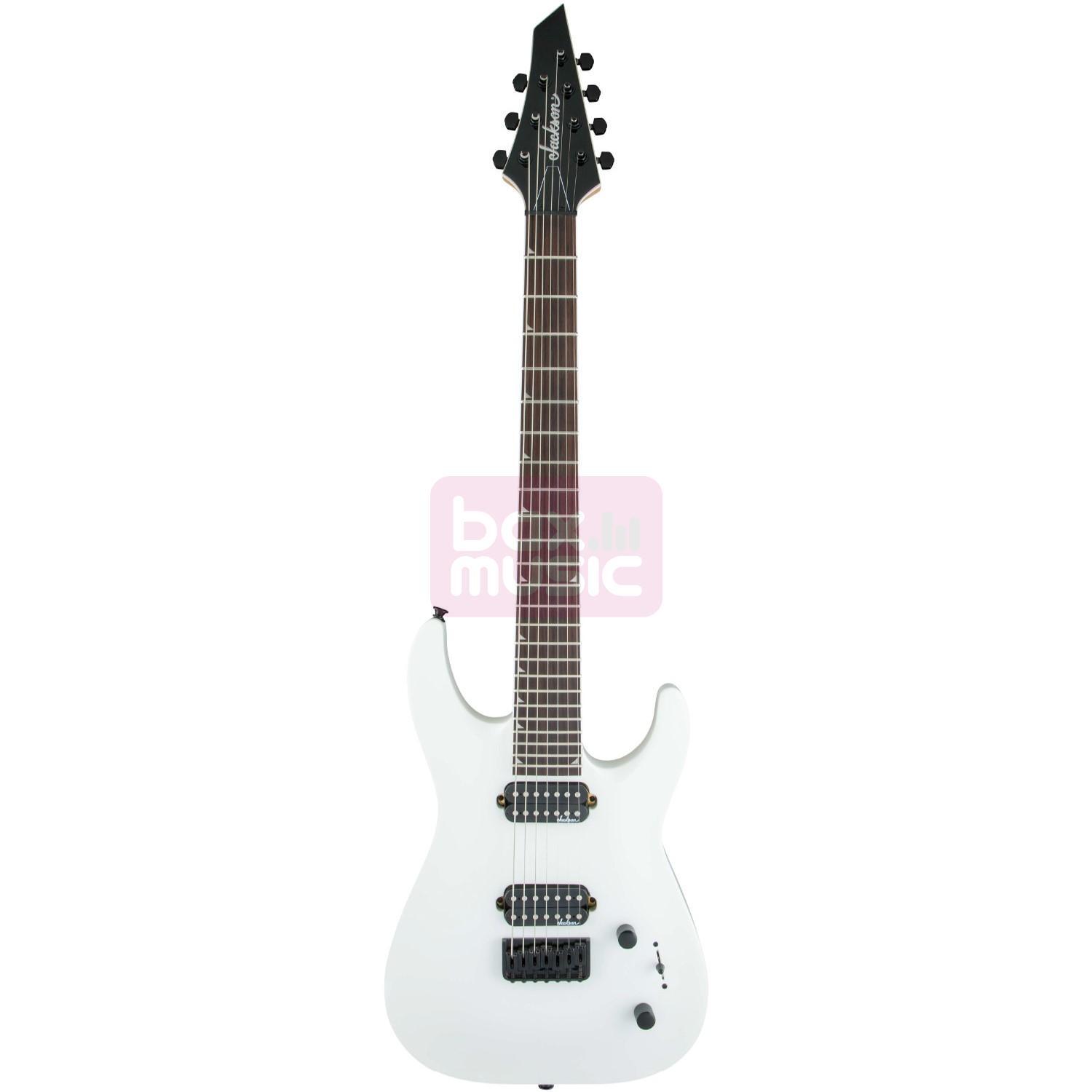 Jackson JS Series Dinky JS32-7 Arch Top DKA Snow White