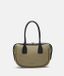Liebeskind Berlin Fab 4 Satchel M Olijfgroen Leer